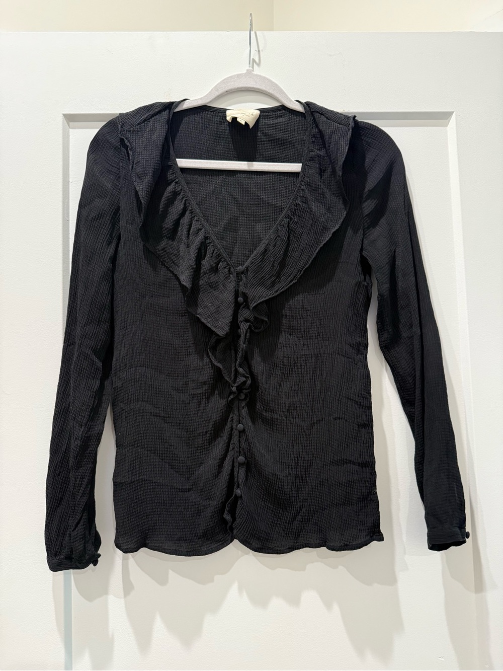 Sezane Ruffled Blouse